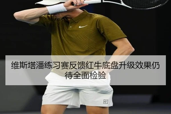 维斯塔潘练习赛反馈红牛底盘升级效果仍待全面检验